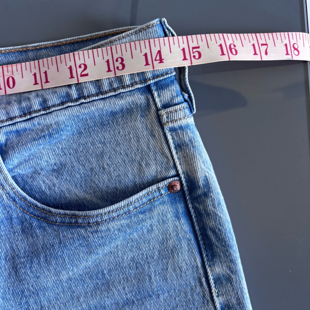 Levi's Blue Straight Leg Jeans Classic Denim - Picture 7 of 10